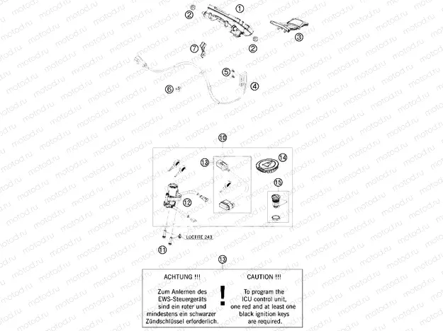 INSTRUMENTS / LOCK SYSTEM