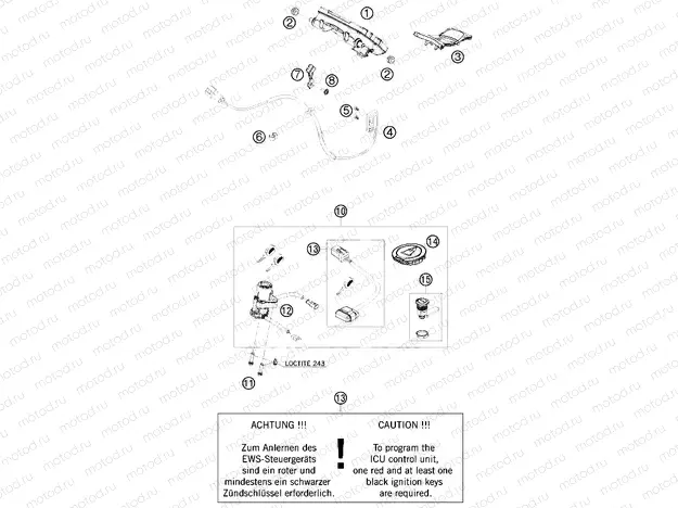 INSTRUMENTS / LOCK SYSTEM