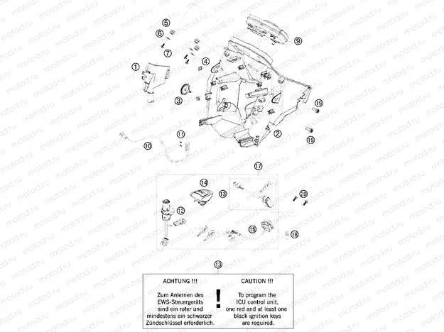 INSTRUMENTS / LOCK SYSTEM