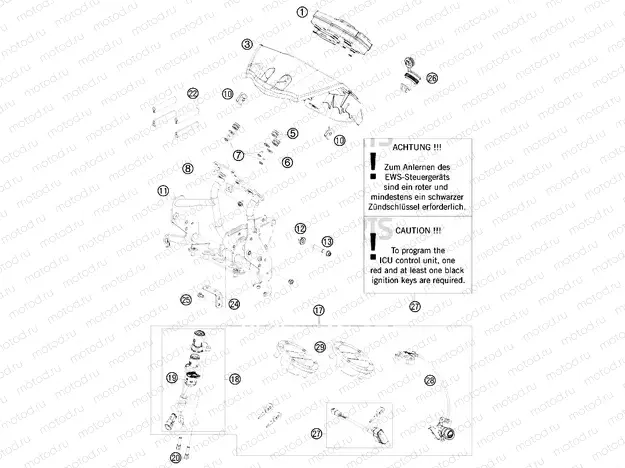 INSTRUMENTS / LOCK SYSTEM