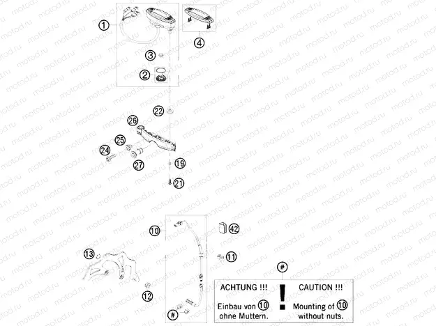 INSTRUMENTS / LOCK SYSTEM