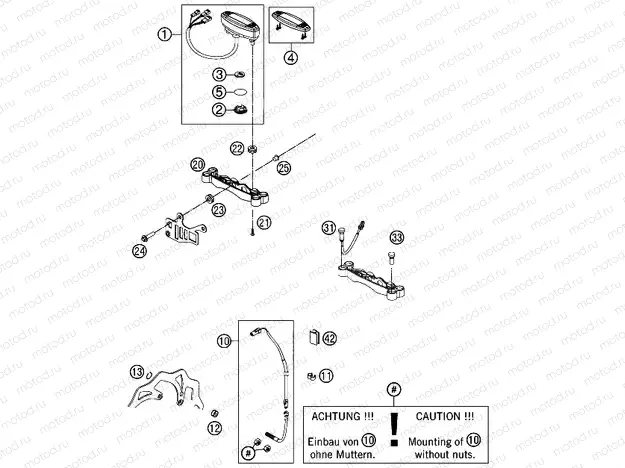 INSTRUMENTS / LOCK SYSTEM