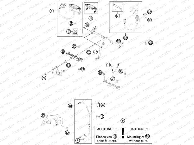 INSTRUMENTS / LOCK SYSTEM