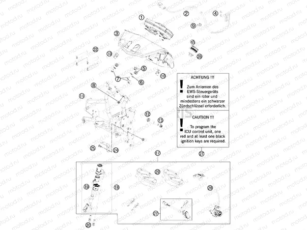 INSTRUMENTS / LOCK SYSTEM