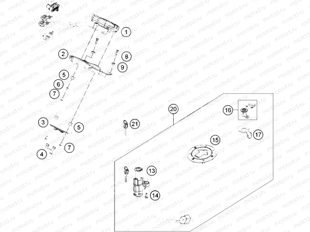 INSTRUMENTS / LOCK SYSTEM