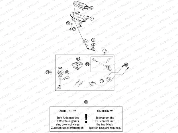 INSTRUMENTS / LOCK SYSTEM