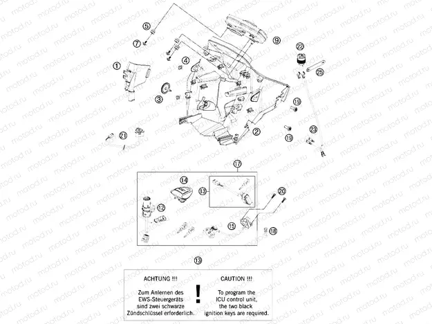 INSTRUMENTS / LOCK SYSTEM