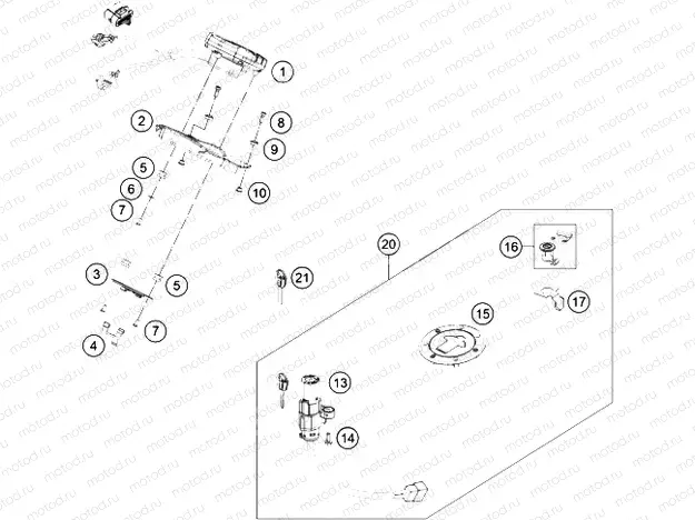 INSTRUMENTS / LOCK SYSTEM