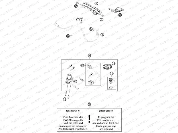 INSTRUMENTS / LOCK SYSTEM