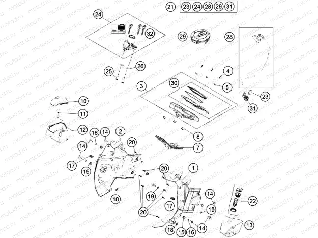 INSTRUMENTS / LOCK SYSTEM