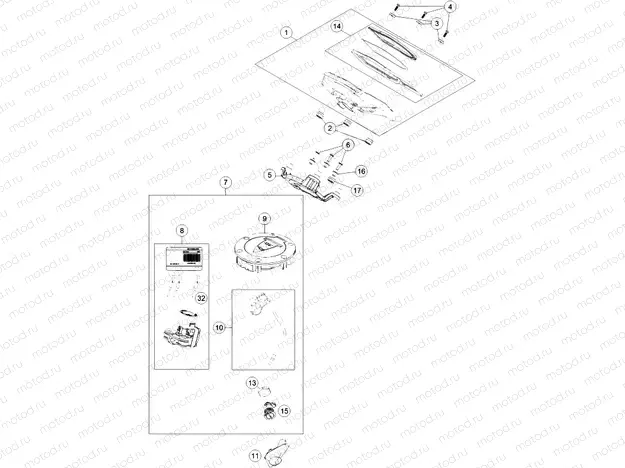INSTRUMENTS / LOCK SYSTEM
