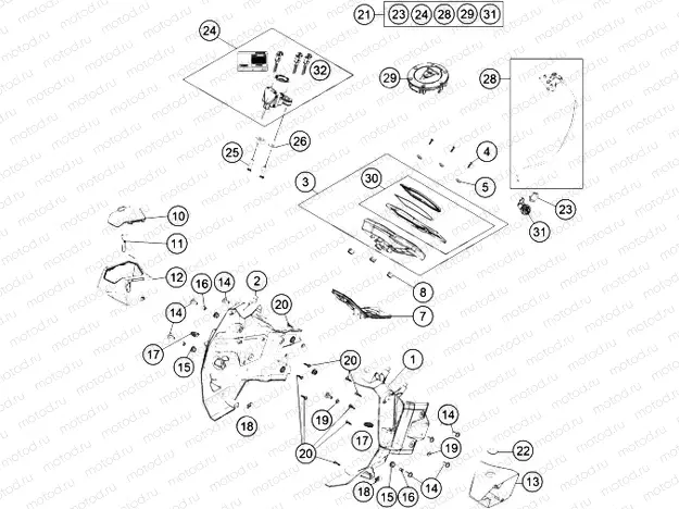 INSTRUMENTS / LOCK SYSTEM