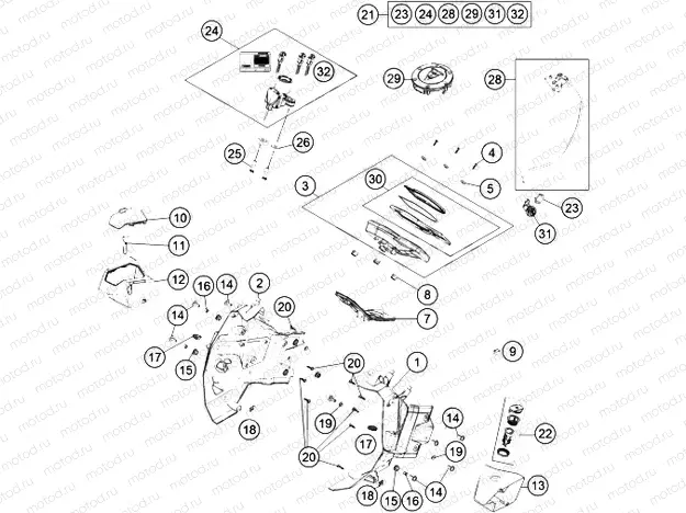 INSTRUMENTS / LOCK SYSTEM
