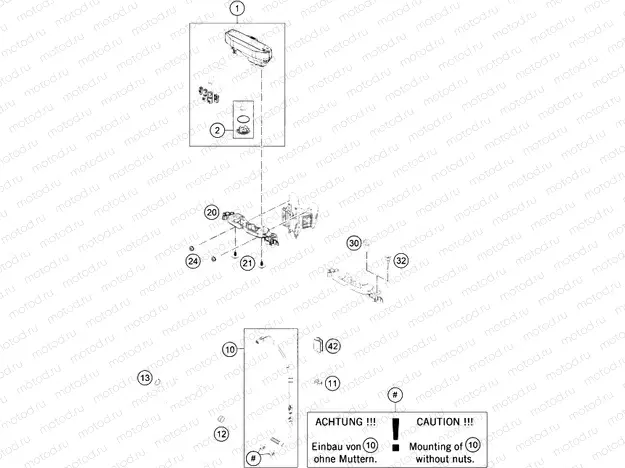 INSTRUMENTS / LOCK SYSTEM