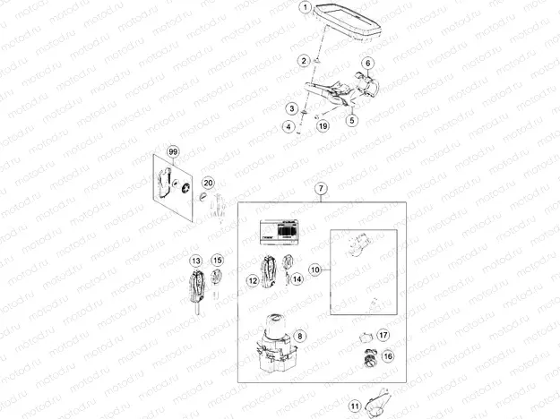 INSTRUMENTS / LOCK SYSTEM
