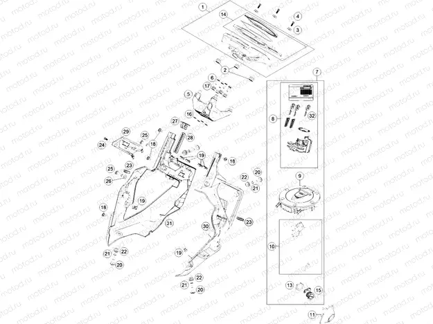 INSTRUMENTS / LOCK SYSTEM