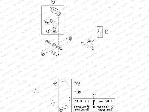 INSTRUMENTS / LOCK SYSTEM