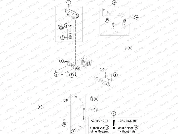 INSTRUMENTS / LOCK SYSTEM