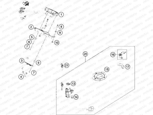 INSTRUMENTS / LOCK SYSTEM
