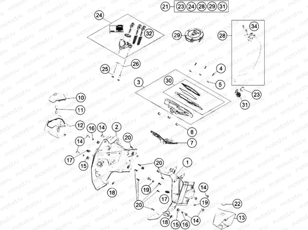 INSTRUMENTS / LOCK SYSTEM