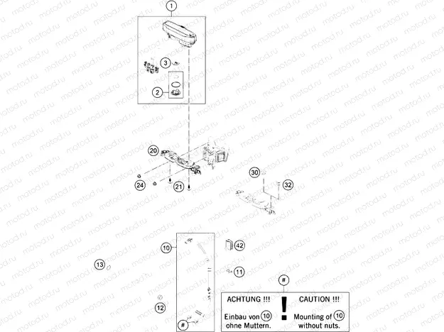INSTRUMENTS / LOCK SYSTEM