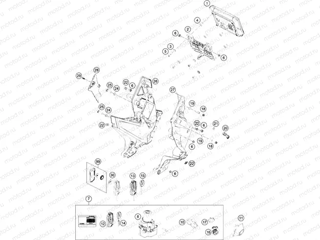 INSTRUMENTS / LOCK SYSTEM