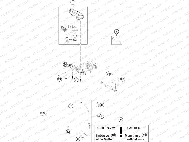 INSTRUMENTS / LOCK SYSTEM