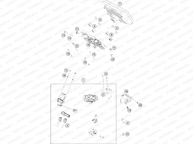 INSTRUMENTS / LOCK SYSTEM