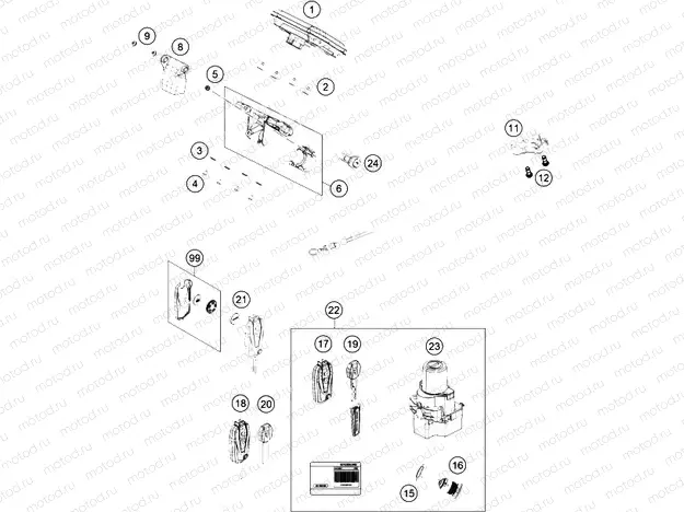INSTRUMENTS / LOCK SYSTEM