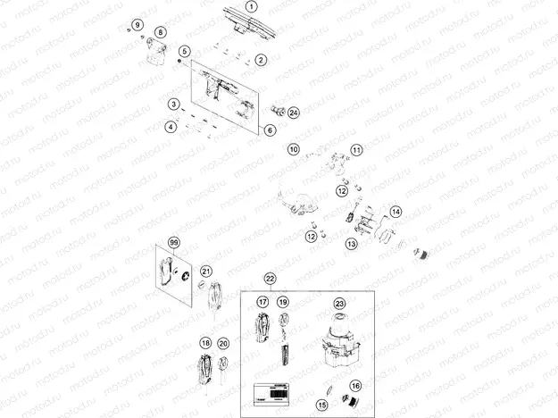 INSTRUMENTS / LOCK SYSTEM