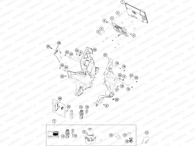 INSTRUMENTS / LOCK SYSTEM