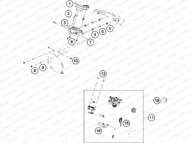 INSTRUMENTS / LOCK SYSTEM|Frame|14