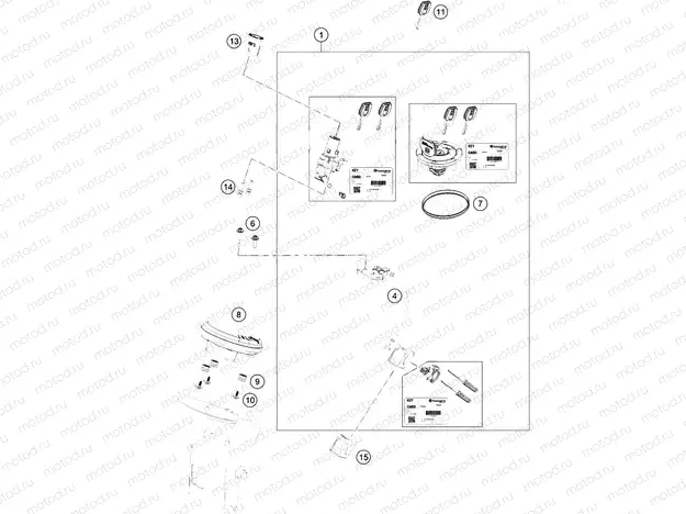 INSTRUMENTS / LOCK SYSTEM|Frame|14