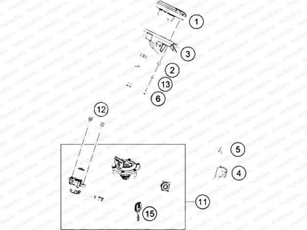 INSTRUMENTS / LOCK SYSTEM|Frame|14