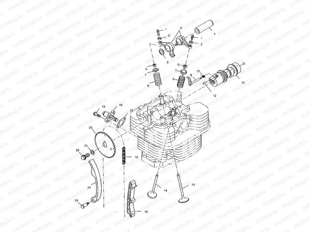 INTAKE and EXHAUST - A00AA32AB (4960076007C013) | INTAKE and EXHAUST - A00AA32AB (4960076007C013)