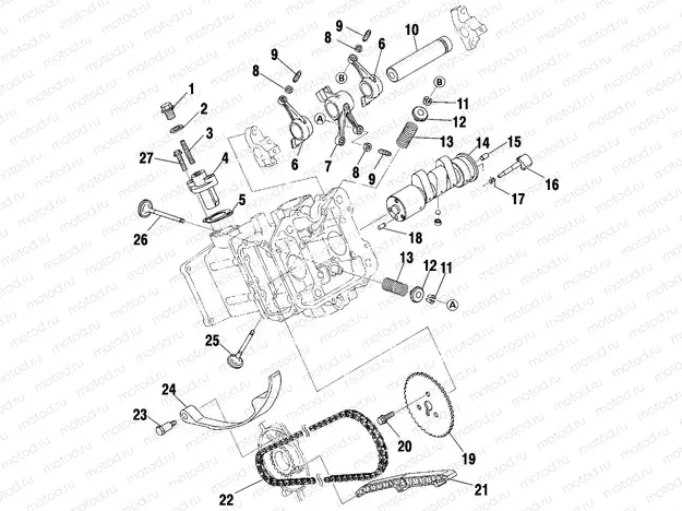 INTAKE and EXHAUST - A01BA50AA (4963716371D005) | INTAKE and EXHAUST - A01BA50AA (4963716371D005)
