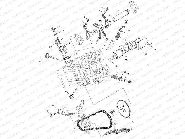 INTAKE and EXHAUST - A01CH50EB (4964466446D006) | INTAKE and EXHAUST - A01CH50EB (4964466446D006)