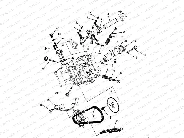 INTAKE and EXHAUST Magnum 2X4 W967544 (4936033603C011) | INTAKE and EXHAUST Magnum 2X4 W967544 (4936033603C011)