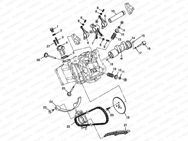 INTAKE and EXHAUST - W98CH50A (4945714571d008) | INTAKE and EXHAUST - W98CH50A (4945714571d008)