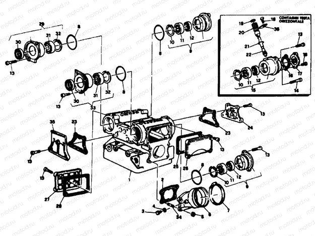 INTAKE MANIFOLD » INTAKE, CARBURETTOR