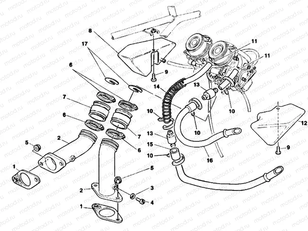 INTAKE MANIFOLD » INTAKE, CARBURETTOR