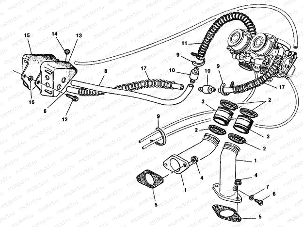 INTAKE MANIFOLD » INTAKE, CARBURETTOR