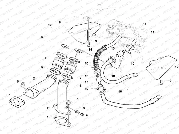 INTAKE MANIFOLD » INTAKE, CARBURETTOR