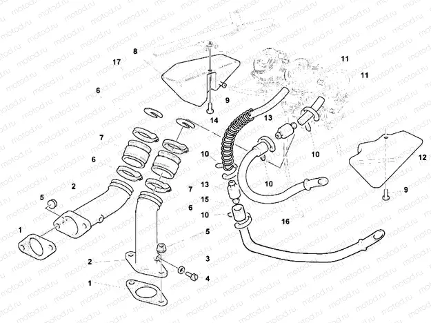 INTAKE MANIFOLD » INTAKE, CARBURETTOR
