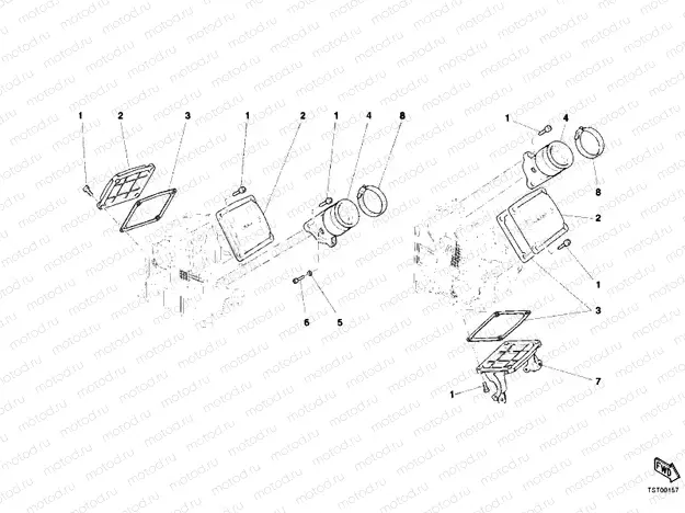 INTAKE MANIFOLD » INTAKE, CARBURETTOR