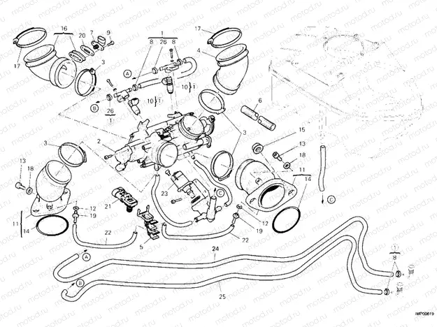 INTAKE MANIFOLD » INTAKE, CARBURETTOR