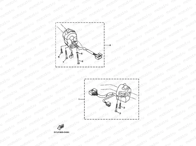INTERRUPTOR DE MANILLAR&PALANC