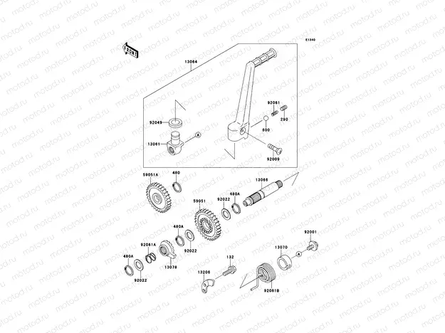 Kickstarter Mechanism