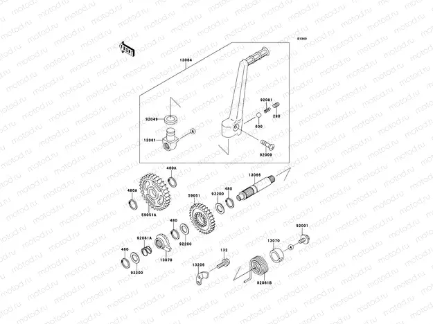 Kickstarter Mechanism