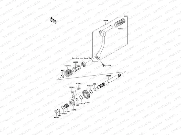 Kickstarter Mechanism